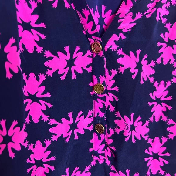 Lilly Pulitzer Get Hoppy Jenelle Top - Picture 7 of 7